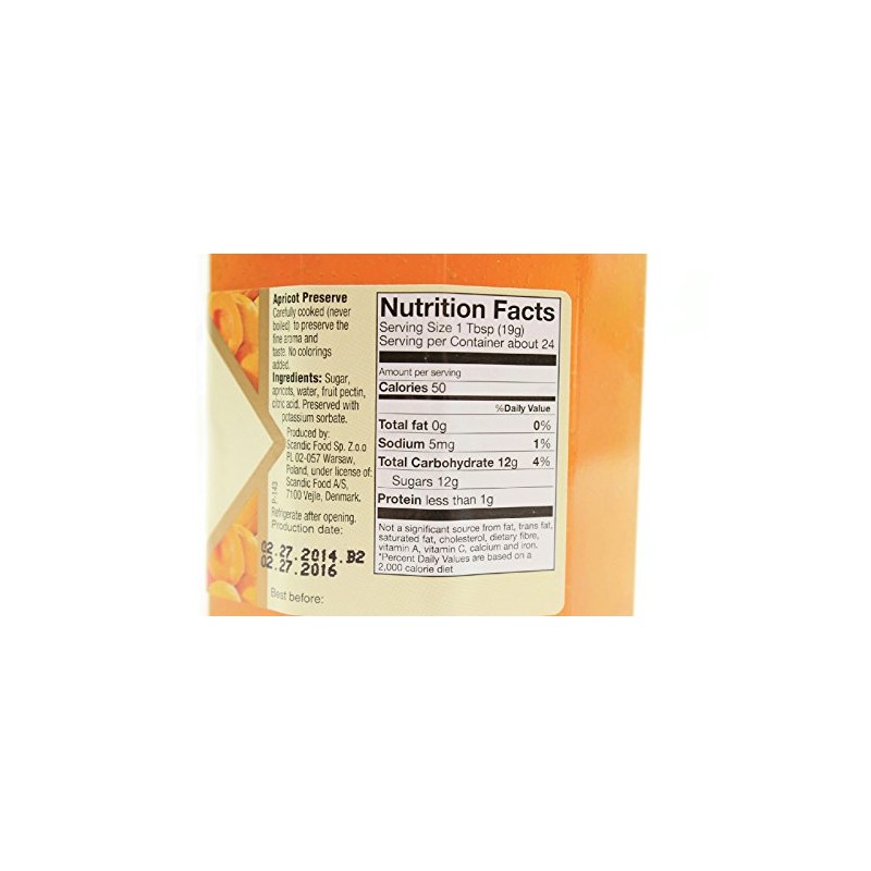 Danish Choice Apricot Preserve - (Jelly -Jam)