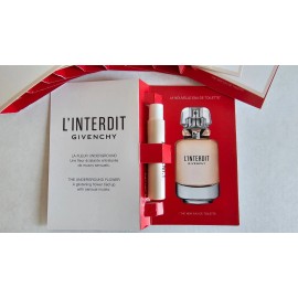 Givenchy L'Interdit by Givenchy Eau De Toilette 10 Pcs. Spray Vials 1 ml Each