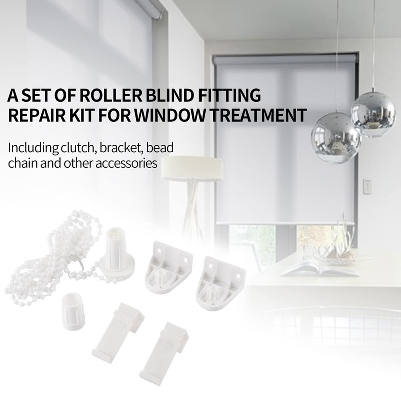 Texmaxx Replacement Parts Reflect Zebra Blinds for Windows Bead Chain