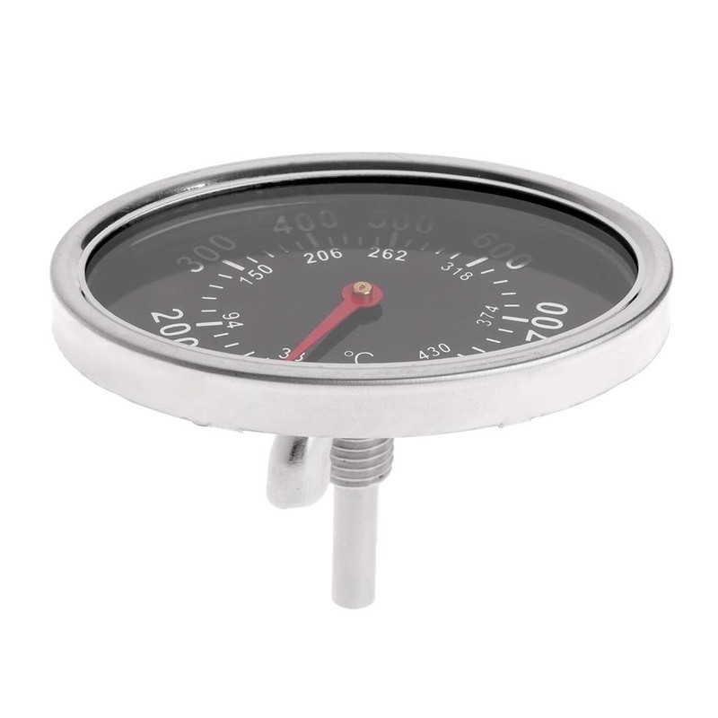 BlingGlow 800℉ Oval BBQ Pit Smoker Grill Thermometer Dial Temperature