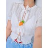 Crochet Handmade Kawaii Brooch for Backpacks Clothing Jackets Hats, Cute