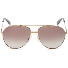 Carrera CA67/S Pilot Sunglasses, Antique Gold/Brown Polarized, 60 mm