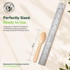 The Happy Garden Disposable Wooden Spoon, Pack of 100, 16