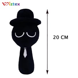 wiztex Sprunkii Plush Toy - YouTube Video Stuffed Animals Sprunkii Plush Toy Gift for Children and Fans (Purple) (Black and White)