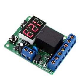 DC 12V Voltage Detection Charging Discharge Monitor Test Relay Switch Control Board Module