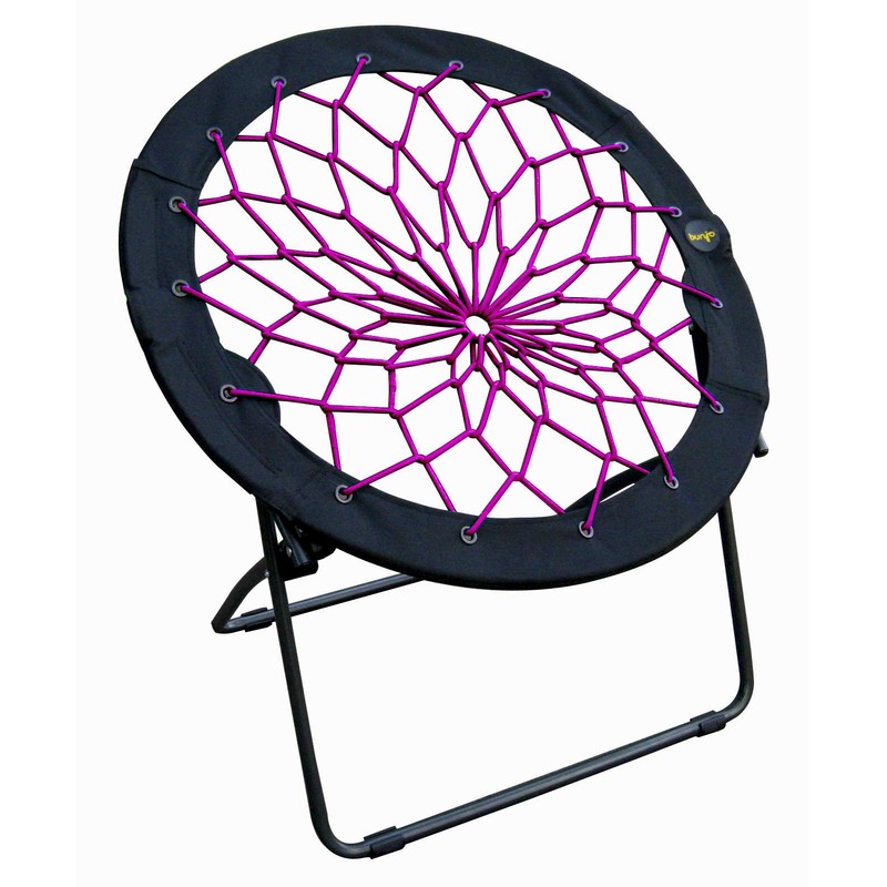 Zenithen Limited Bungee Dish Chairs- (Pack of 3) (Teal, Plum,