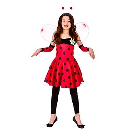 Wicked Costumes Girls Lovely Ladybug Fancy Dress Costume - Small (3-4 years)