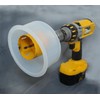 DADE Drill Dust Collector Eliminator D.A.D.E Holesaw Drilling Vertically Ceiling