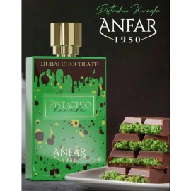 Anfar Dubai Chocolate Pistachio Kunafa Perfume– 80ml – ANFAR 1950 _ PARFUM, Exquisite
