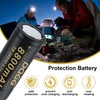 BENKIA 26650 Rechargeable Battery 8800mAh 3.7Volt High Capacity 26650 Batteries