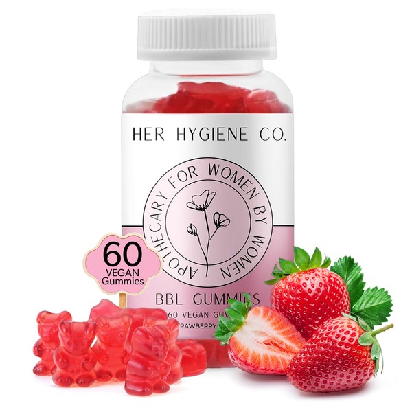 Her Hygiene Co. Big Booty Enhancer Gummies for Women, Glute