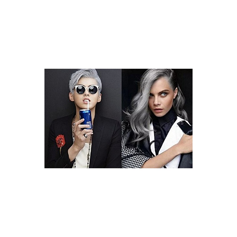 Style Counsel Temporary Colored Hair Wax (Ash Silver)