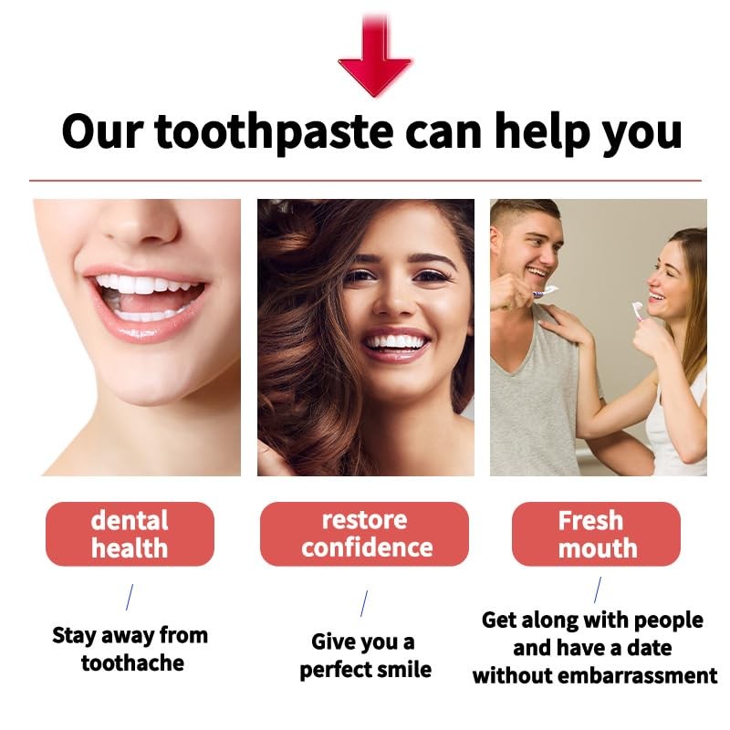 Shiren Zhuangshu SP-8 Probiotic Ultra Whitening Toothpaste, Deep Cleaning Care