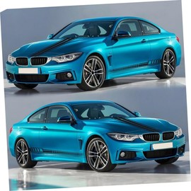 BUGUUYO 5pcs Stripe Body Sticker Bumper Sticker Trucks Decals Decorative Stickers Vehicle Tags Window Decals for Vehicles Auto Stickers Decals Truck Window Decals Label Sticker Car PVC