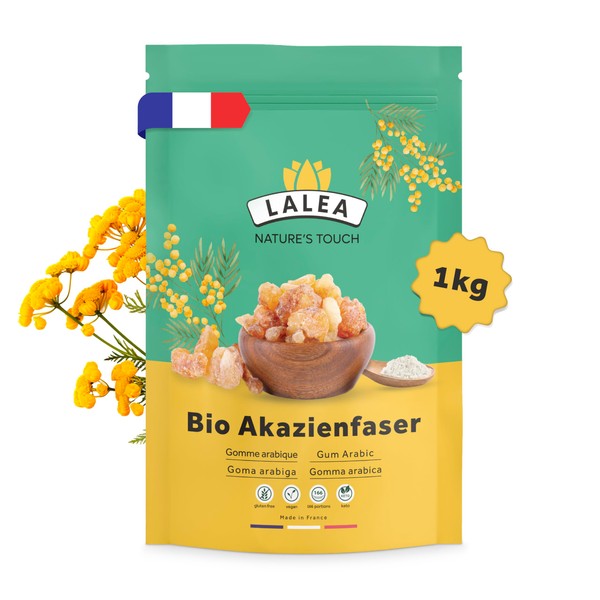 lalea Akazienfaser Pulver Bio C 1 Kg C 90% Ballaststoffe,