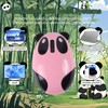 EALEK Cute Panda Wireless Mouse 2.4G - Rechargeable, Energy-Saving, Precise
