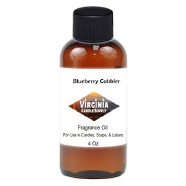 Blueberry Cobbler (4 oz Bottle) for Candle Making, Soap Making, Tart Making, Room Sprays, Lotions, Car Fresheners, Slime, Bath Bombs, Warmers…