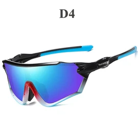 Gafas de Sol Deportivas, AUGUSTYUE Gafas de Ciclismo Deportes Polarizadas Gafas de Bicicleta Protección UV para Mujeres y Hombres para Correr Golf Pescar beisbol Esquí (D4)