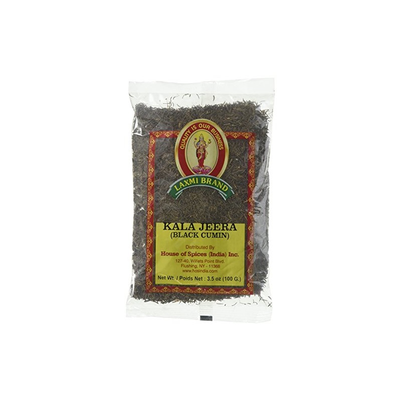 Laxmi All-Natural Kala Jeera (Caraway Seeds) - 3.5oz