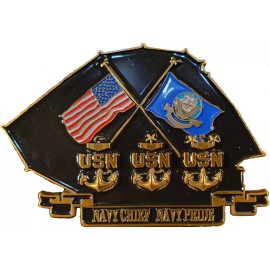 USS Constitution Navy challenge coin GOLD EDITION x  117