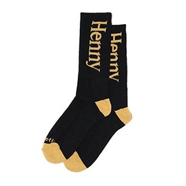 CONNETIC Henny 2 Black Gold Knitted On The Rocks Men's Socks