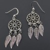 Touch Jewellery 925 Sterling Silver Dream Catcher Drop Earrings