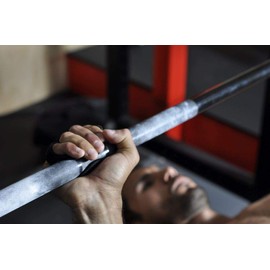 Real Leather Grips That Fit Like A Glove! for Home Workout | Weight Lifting | Gymnastics (Yellow)