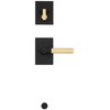 Kwikset 971PVLRCT Prava Lever Keyed Entry Interior Pack with Rectangle