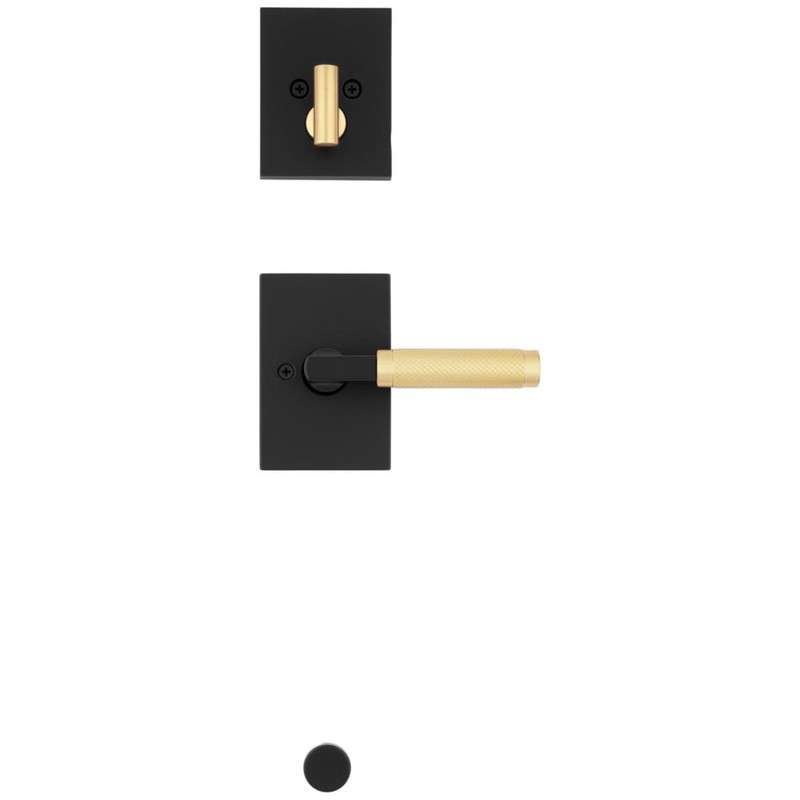 Kwikset 971PVLRCT Prava Lever Keyed Entry Interior Pack with Rectangle