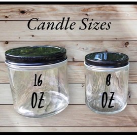 Highly Scented Lemon Poppy Seed Candle- Pet Friendly - All Natural - Hand Poured. (16 oz)