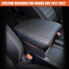 ANMOSVO for Honda CRV 2017-2022 Center Console Cover - Vegan