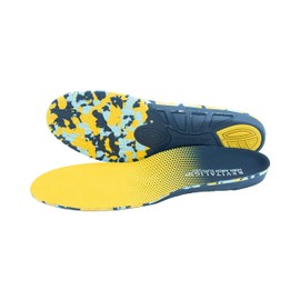 REVITALIGN unisex adult High Arch Support Insole, Yellow, W 11-12.5 M 10-11.5 US
