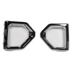 1 Pair Chrome Fog Lamp Bezels 84176753 Left Right Fog
