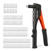 ValueMax 4-in-1 Hand Riveter/Rivet Gun, Pop Rivet Tool Kit with
