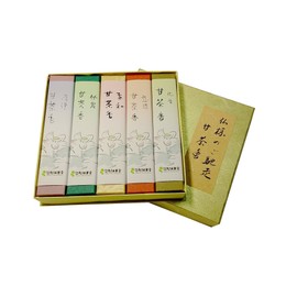 Awaji Baikaundo Incense Gift Gift for Mourning Sympathy, Delighted Buddha Delight, Sweet Tea Incense (1) Premium Incense #88