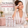 4-in-1 Electric Hair Remover for Face & Body – USB