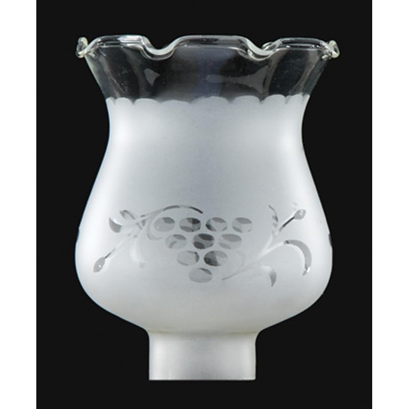 B&P Lamp 1 5/8 Inch Fitter Colonial Style Frosted and