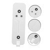 ORFOFE Universal Fit Video Doorbell Holder Wall Mount White Simple