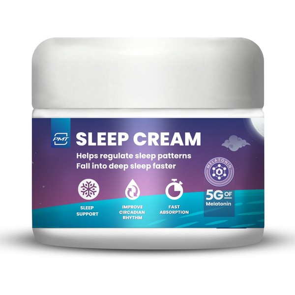 Sleep Cream by PMT, Natural Sleeping Aid Regulates Sleep Patterns