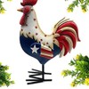 Resin Roosters Ornaments Chicken Statue Independence Day Decoration Patriotic Ornament