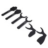 6pcs Intraoral Photographic Black Background Metal Dental Photo Backdrop Contrastor