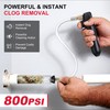 AC Drain Line Cleaner with 2 Flexible Hose (No Cartridges