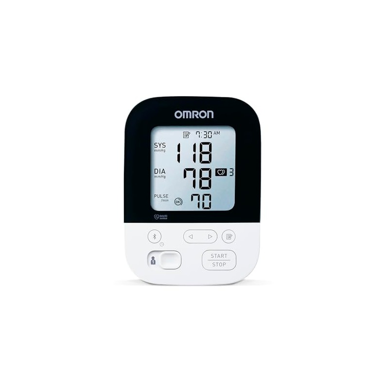 OMRON Baumanómetro digital de brazo 7156T con Bluetooth y brazalete