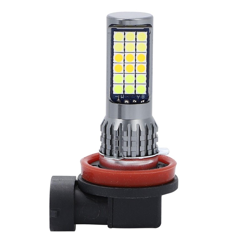 h8 led fog light h11 yellow light blue white universal