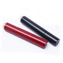 Healeved Black Portable Multifunctional Foundation Brush Liquid Makeup Tool with Soft Rayon Bristles Lightweight Plastic Handle for Smooth Application for Travel and Daily Use