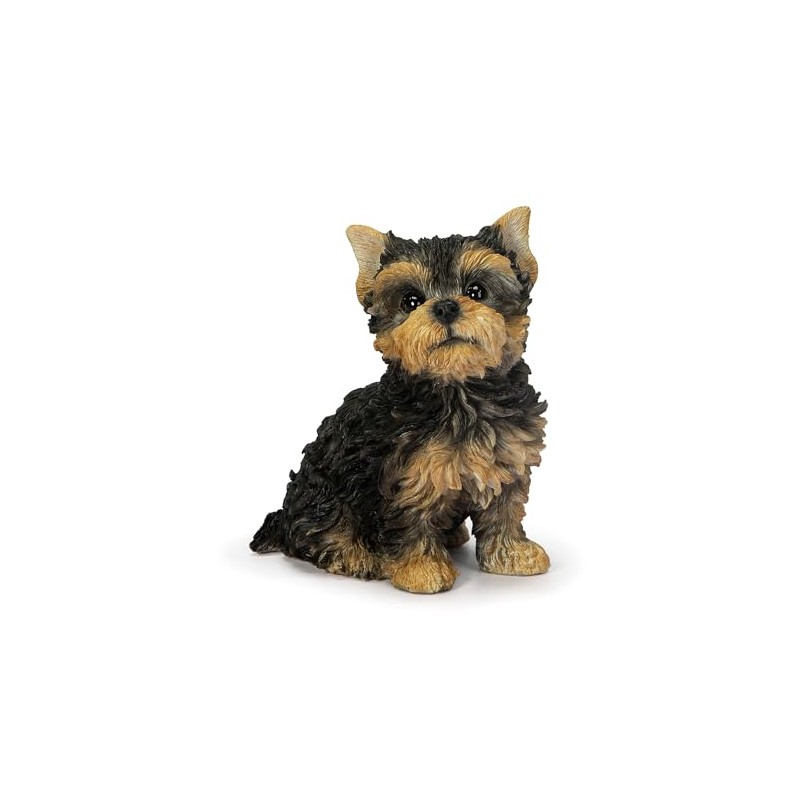 Ubia Head Up Yorkshire Terrier Doll Figurine 4.7 x 3.5