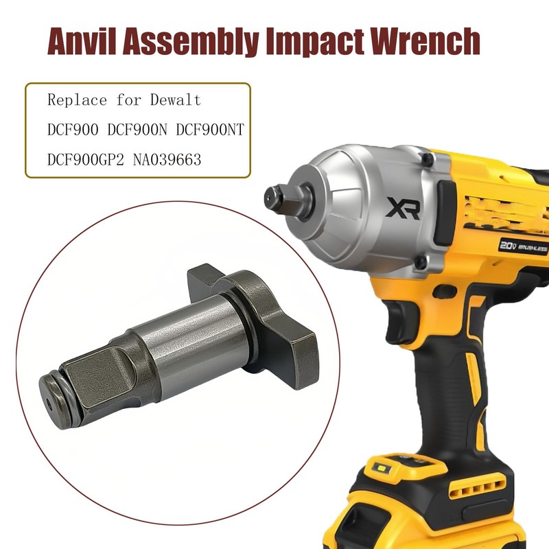 NA039663 1/2" Anvil Assembly Replace for Dewalt DCF900 DCF900N DCF900NT