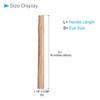 CoCud 2PCS Hammer Handle Replacement, 40cm/16 Oak Wood Flat Comfort