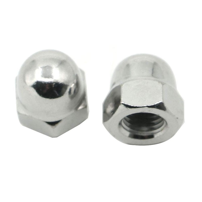 Alpha Rider 5PCS M10 Dome Acorn Cap Cover Nut 10mm