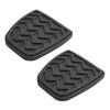 UpAmcarker 31321-52010 2Pcs Clutch&Brake Pedal Pad Black Rubber Compatible with